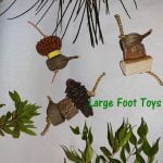 Large Natural Foot Toys
