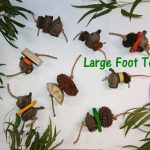 Lrg Natural Foot Toys