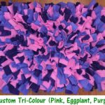 Large Snuffle Mat – Custom Pink, Eggplant, Purple
