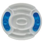 Scream Slow Feed Puzzle Bowl – Blue 2