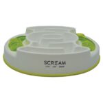 Scream Slow Feed Puzzle Bowl – Green 1