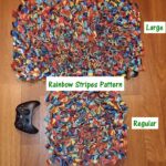 Rainbow Stripes – both sizes Snuffle Mat