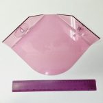 Purple Acrylic Corner Shelf (2)